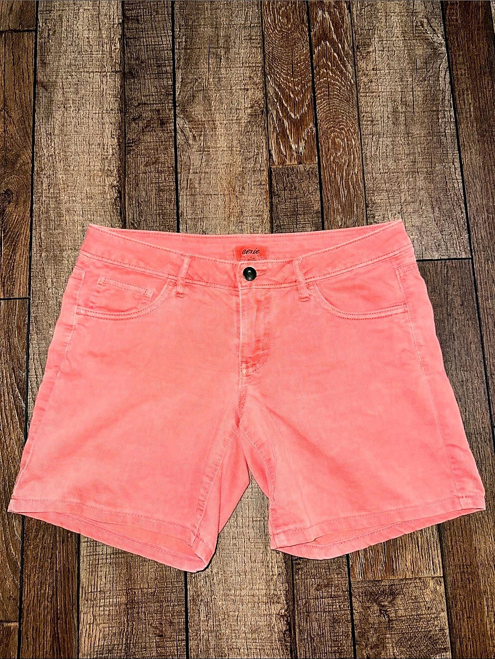 aerie Women's Pink Jean Shorts